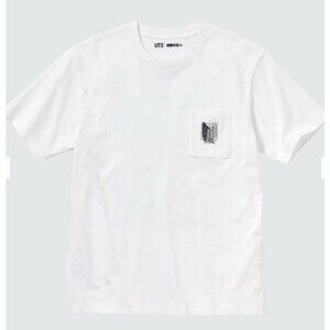 Attack on Titan Uniqlo Short-Sleeve Graphic T-Shirt Wings of Freedom Xlarge